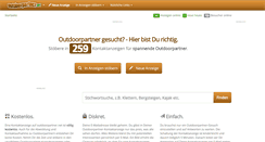 Desktop Screenshot of outdoorpartner.net
